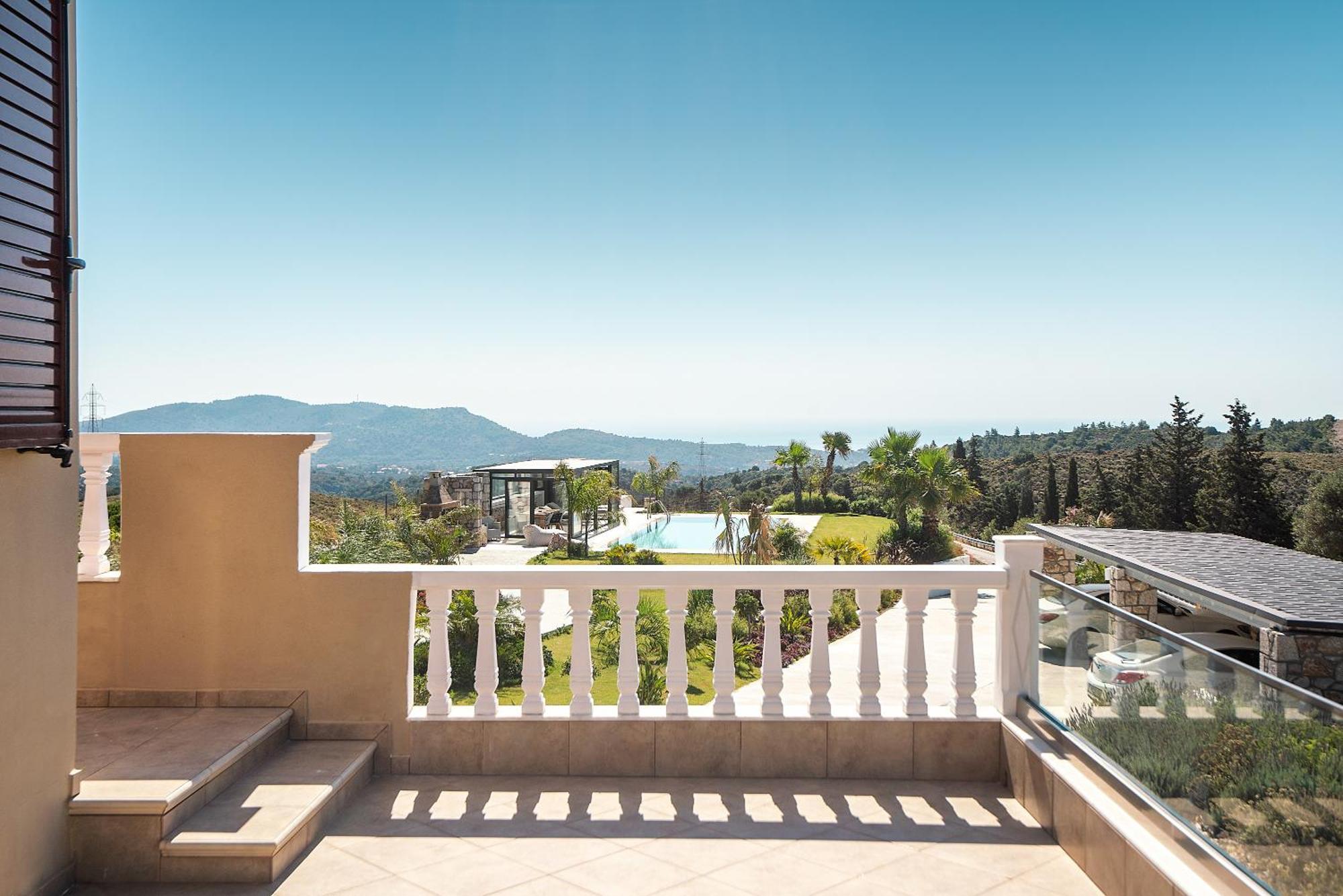 Вилла Sky Hills Psinthos Экстерьер фото