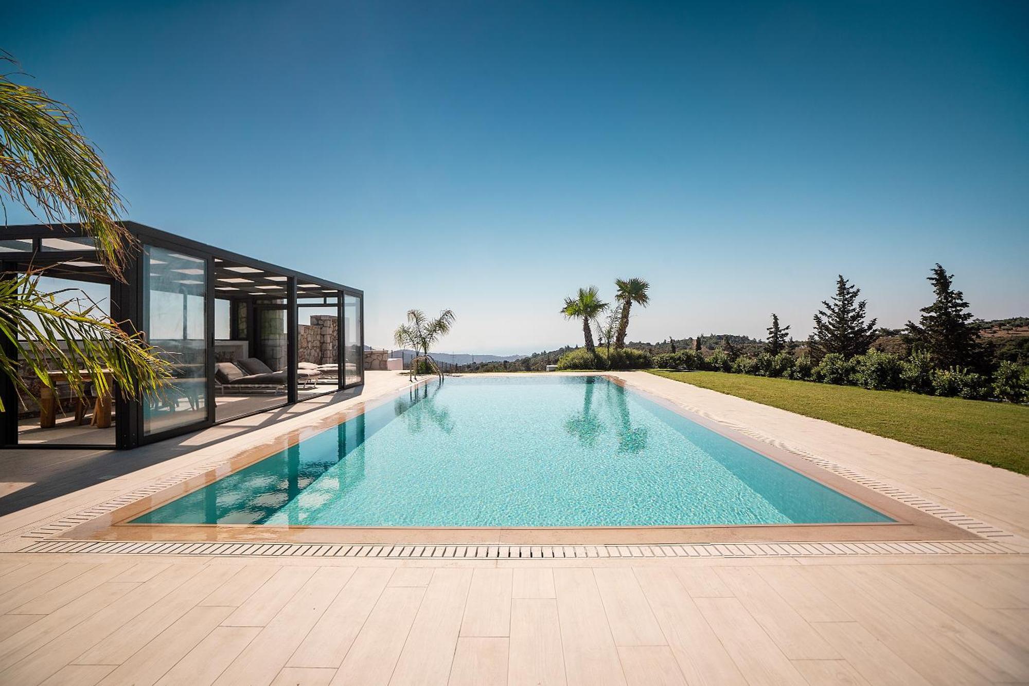 Вилла Sky Hills Psinthos Экстерьер фото