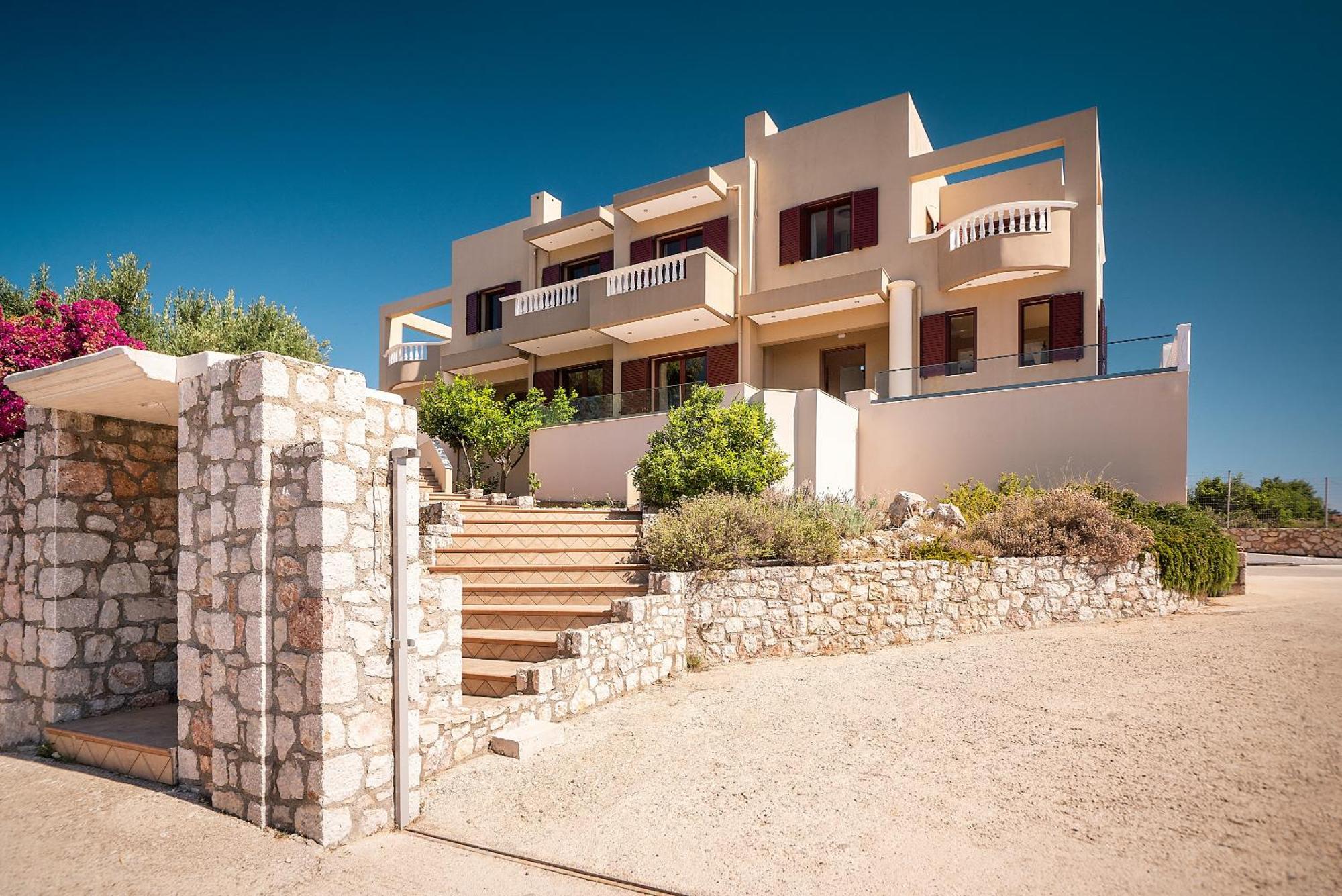 Вилла Sky Hills Psinthos Экстерьер фото