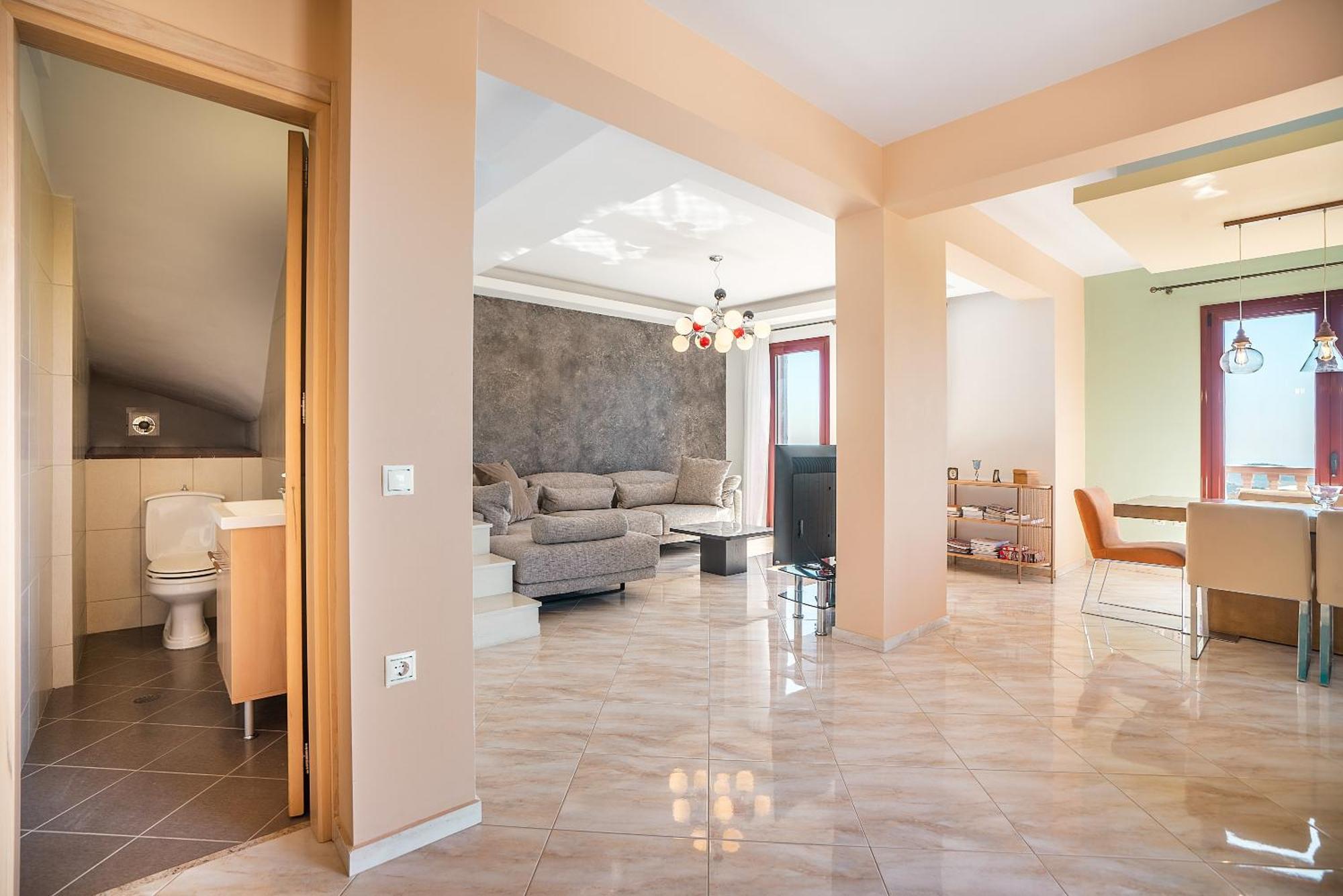 Вилла Sky Hills Psinthos Экстерьер фото