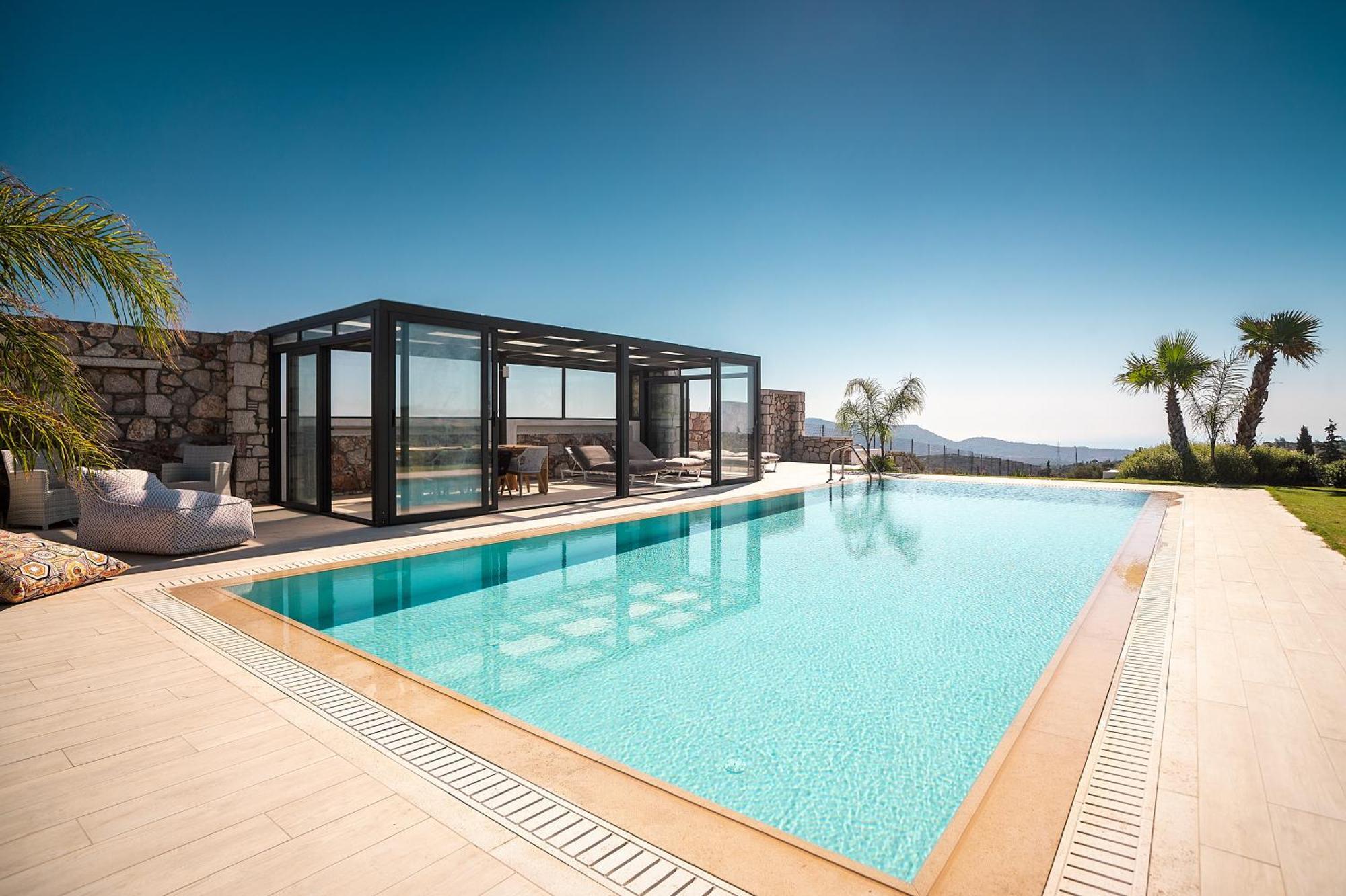 Вилла Sky Hills Psinthos Экстерьер фото