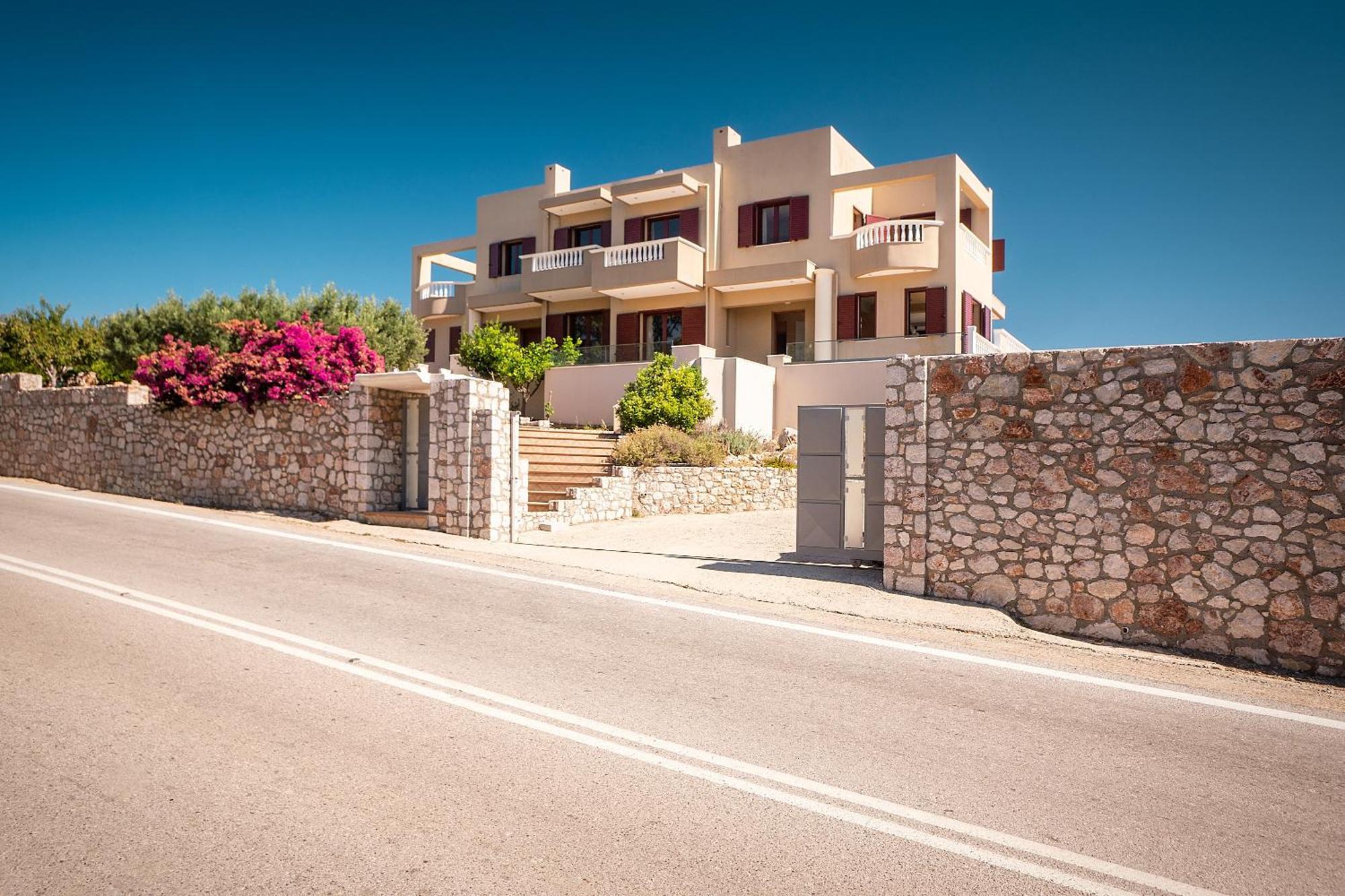 Вилла Sky Hills Psinthos Экстерьер фото