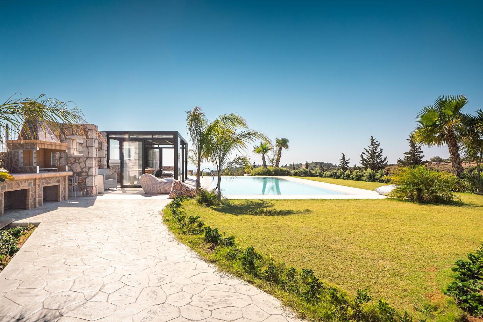 Вилла Sky Hills Psinthos Экстерьер фото
